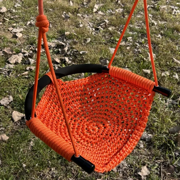 Portable Kids Swing Chair – Hanging Basket Seat for Outdoors - Image 3