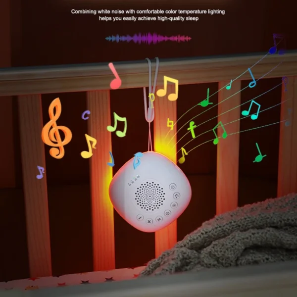 Portable Baby Sleep Machine – 20 White Noise Sounds - Image 5