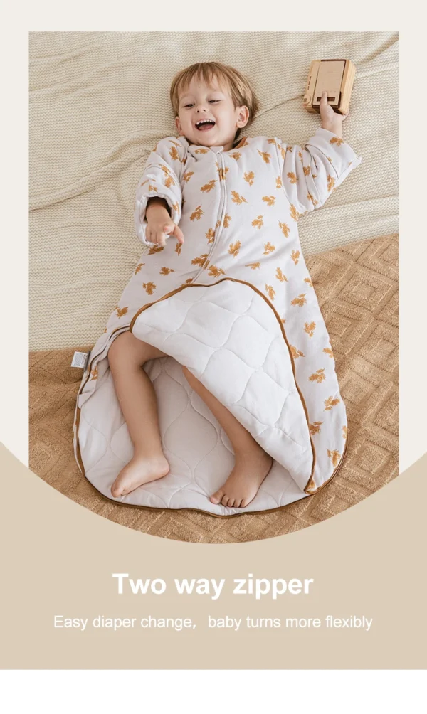 Thick Winter Baby Sleeping Bag – 3.5 Tog Sleep Sack - Image 15