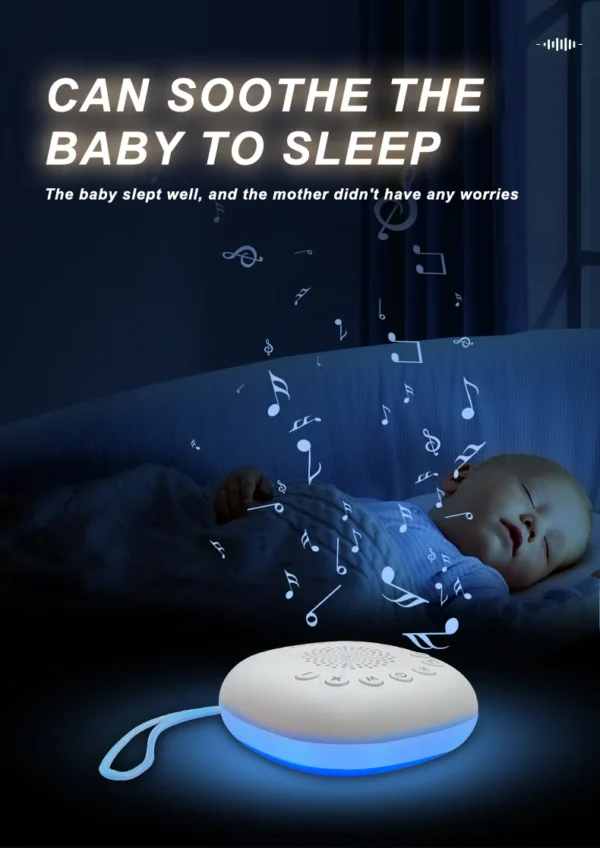 Portable Baby Sleep Machine – 20 White Noise Sounds - Image 14