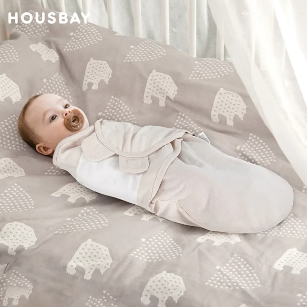 100% Cotton Baby Sleeping Bag – Swaddle & Sleepsack - Image 2