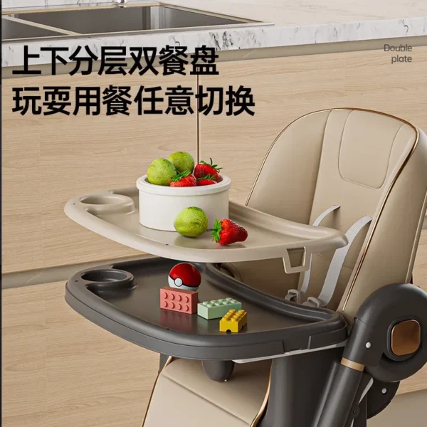 Multifunctional Baby Highchair – Foldable Children's Dining Seat - Image 3