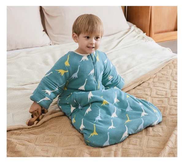 Thick Winter Baby Sleeping Bag – 3.5 Tog Sleep Sack - Image 25
