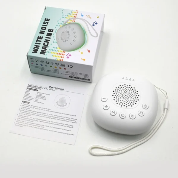 Portable Baby Sleep Machine – 20 White Noise Sounds - Image 7