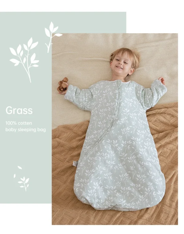 Thick Winter Baby Sleeping Bag – 3.5 Tog Sleep Sack - Image 22