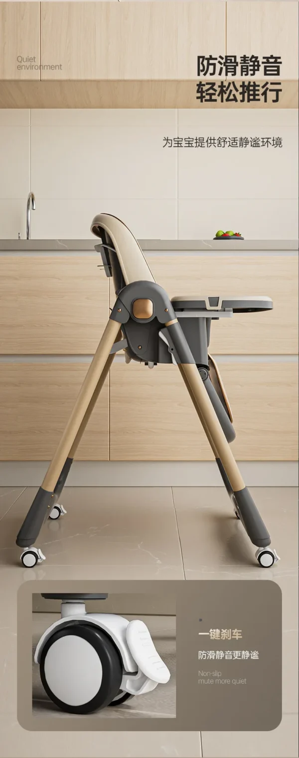 Multifunctional Baby Highchair – Foldable Children's Dining Seat - Image 29