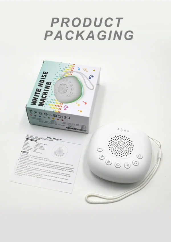 Portable Baby Sleep Machine – 20 White Noise Sounds - Image 19