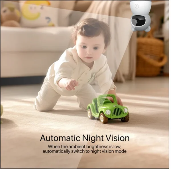 Tuya Smart 5" WiFi Baby Monitor with 1080P HD Camera - Image 22