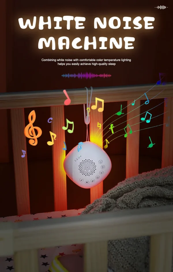 Portable Baby Sleep Machine – 20 White Noise Sounds - Image 11