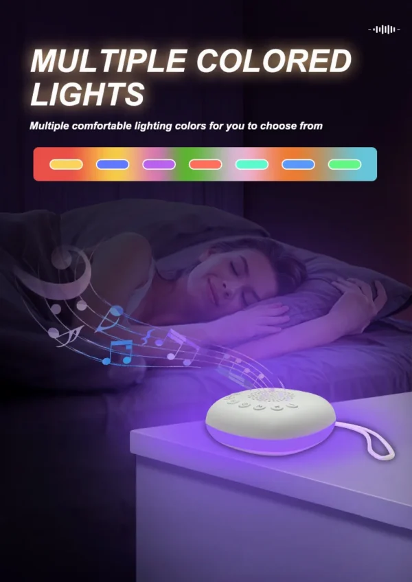 Portable Baby Sleep Machine – 20 White Noise Sounds - Image 15